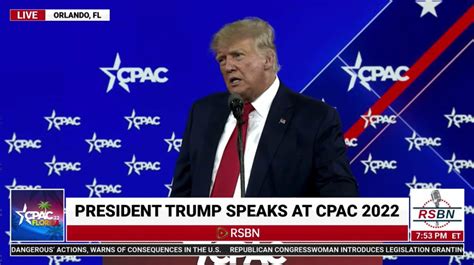 President Donald Trump's 2022 CPAC Speech - Trump speech 2022 CPAC